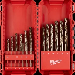 Milwaukee shockwave™ HSS-G-CO metalborsæt 19 bor* Bits- Og Bitssæt