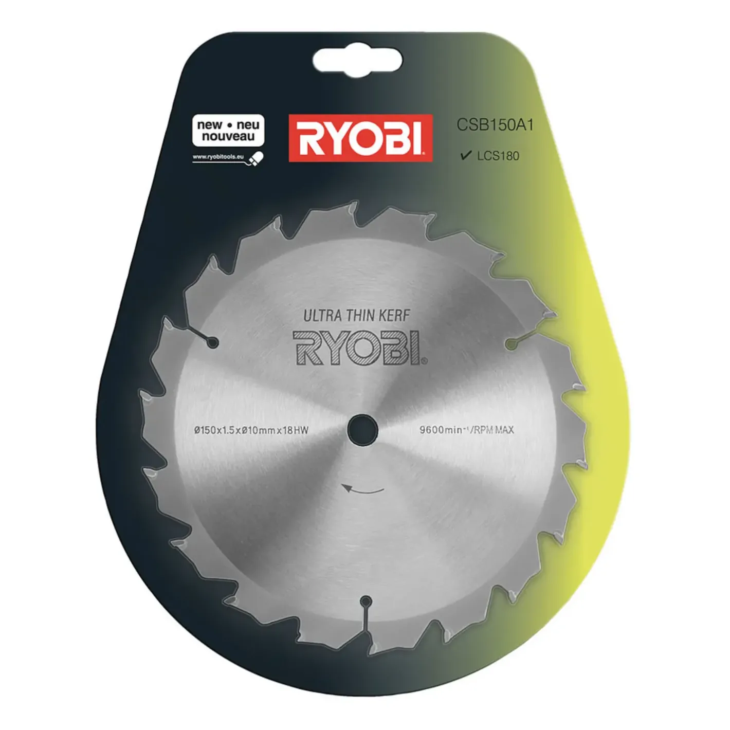 Ryobi CSB150A1 rundsavklinge Ø 150 mm* Rundsavklinger