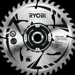 Ryobi CSB165A1 rundsavklinge Ø 165 mm* Rundsavklinger