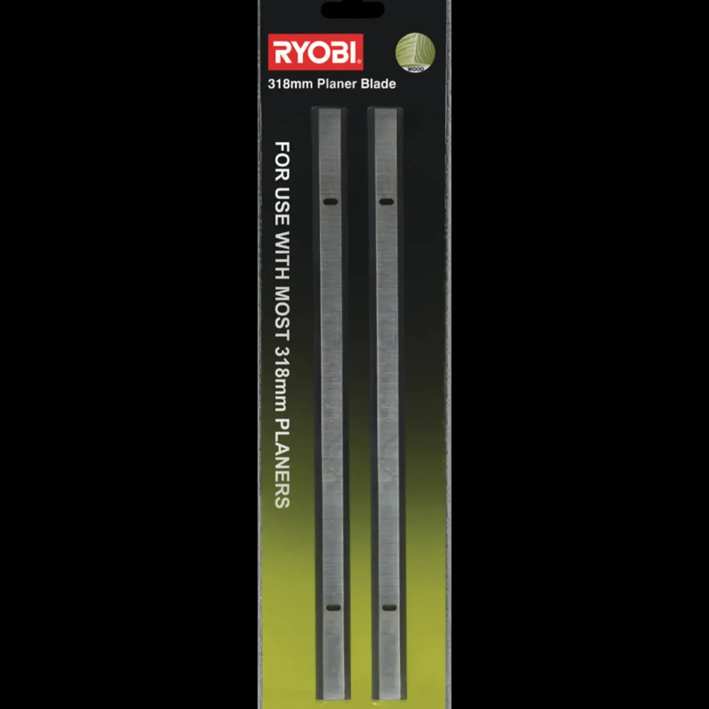 Ryobi PTB02PK høvlklinger 318 mm 2 stk* Høvl-Klinger