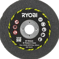 Ryobi RAKCOT03 skæreskiver til multisav Ø76 mm 3 stk.* Klinger Til Vinkelslibere