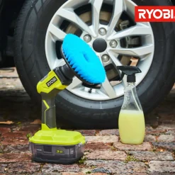 Ryobi RAKCRUBM rengøringsbørste mediumhård* Bilpleje