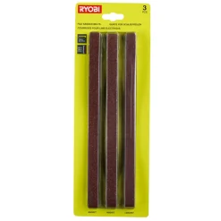 Ryobi RAKPFB03 slibebånd 13x457 mm K60-80-120 3 stk* Sliberondeller Og Slibeark