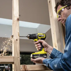 Ryobi RDD18C-220S bore-/skruemaskine inkl. 2 x 2,0 Ah 18V ONE+* Bore- Og Skruemaskiner