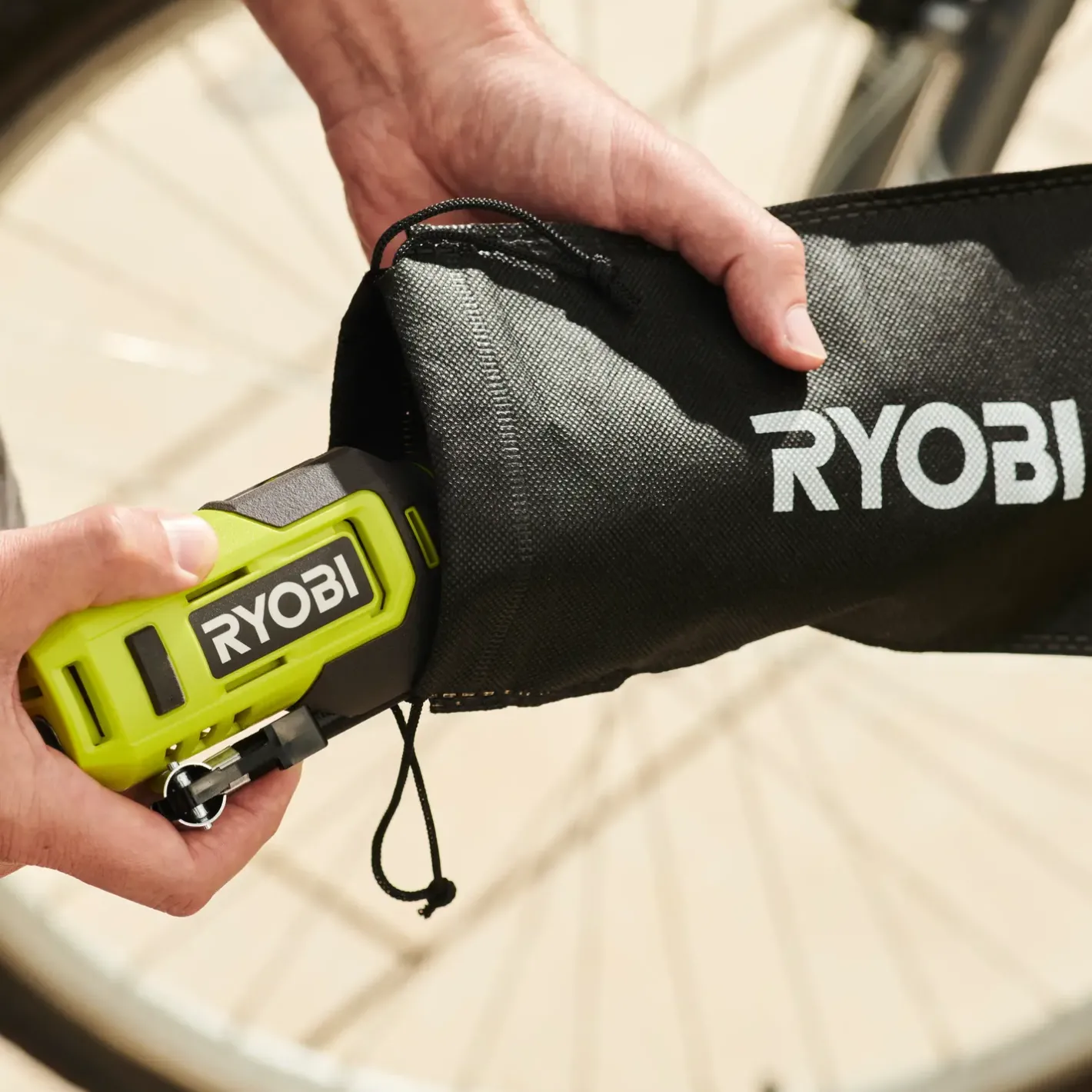Ryobi RI4-0 pumpe 4V USB lithium solo* Autotilbehør|Cykeludstyr