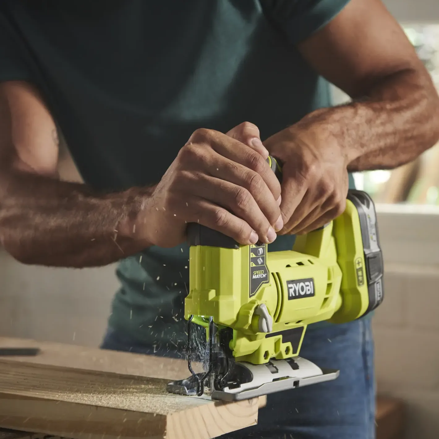 Ryobi R18JS-0 stiksav 18V ONE+ solo* Stiksave