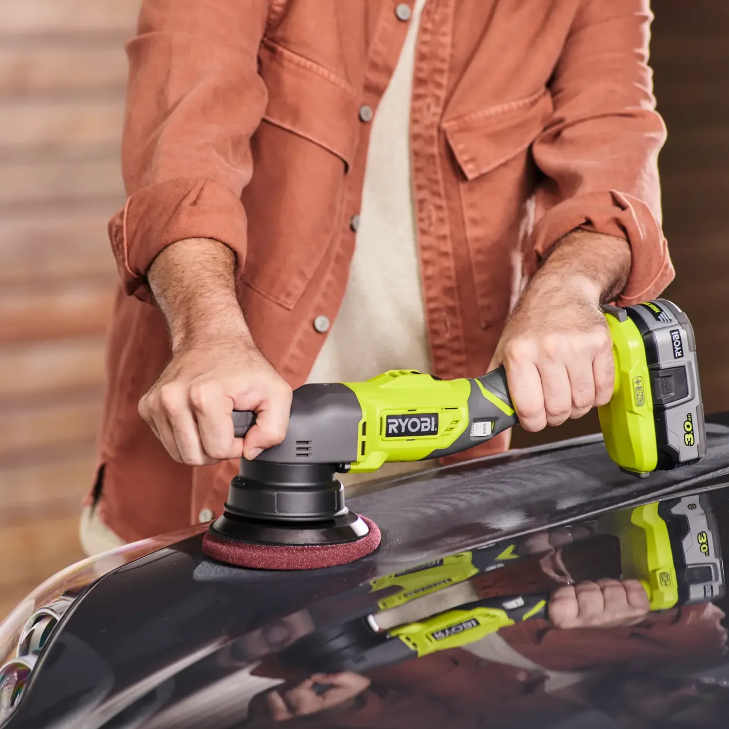 Ryobi R18P polermaskine 18V ONE+ solo* Polermaskiner
