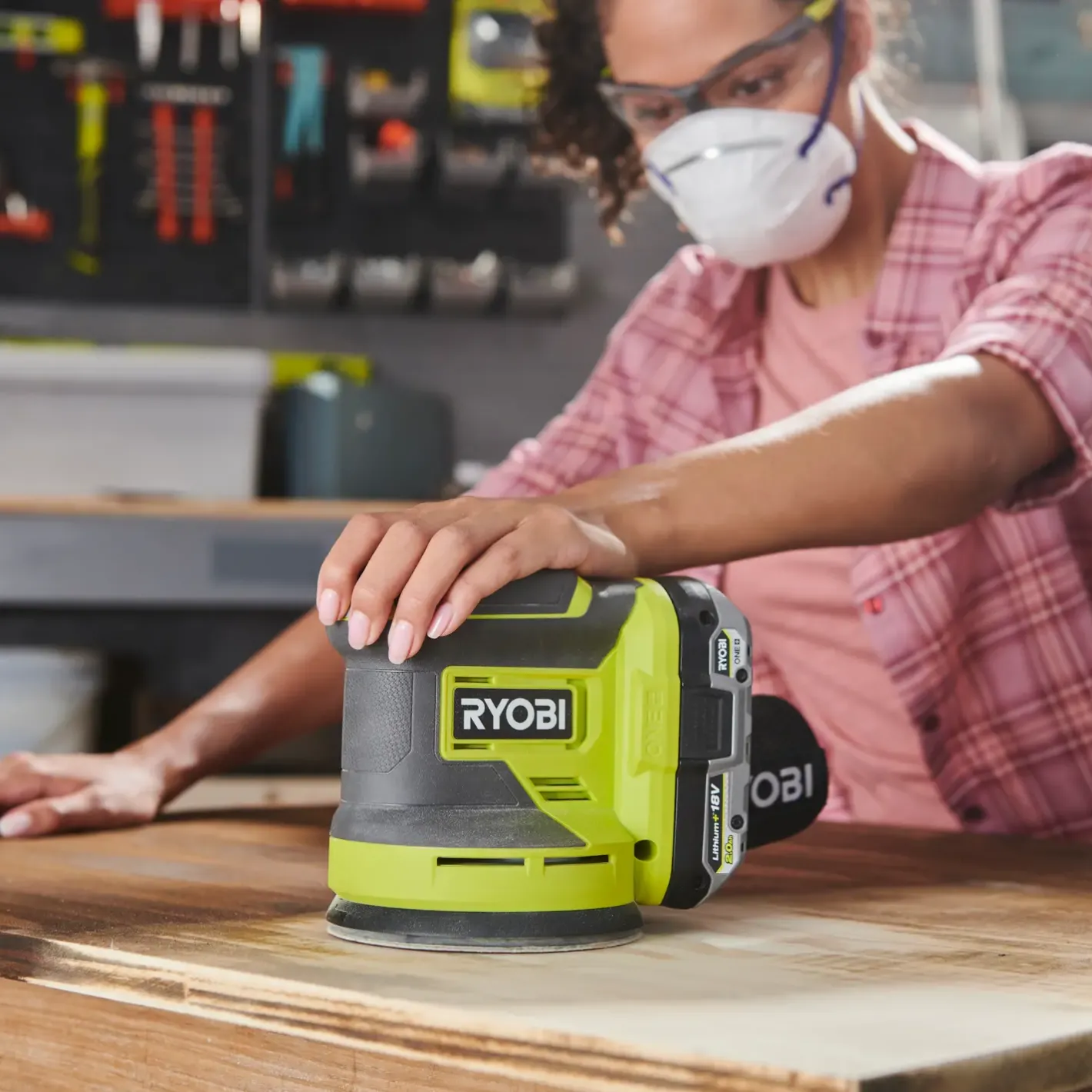Ryobi RROS18-0 excentersliber 18V ONE+* Excenterslibere
