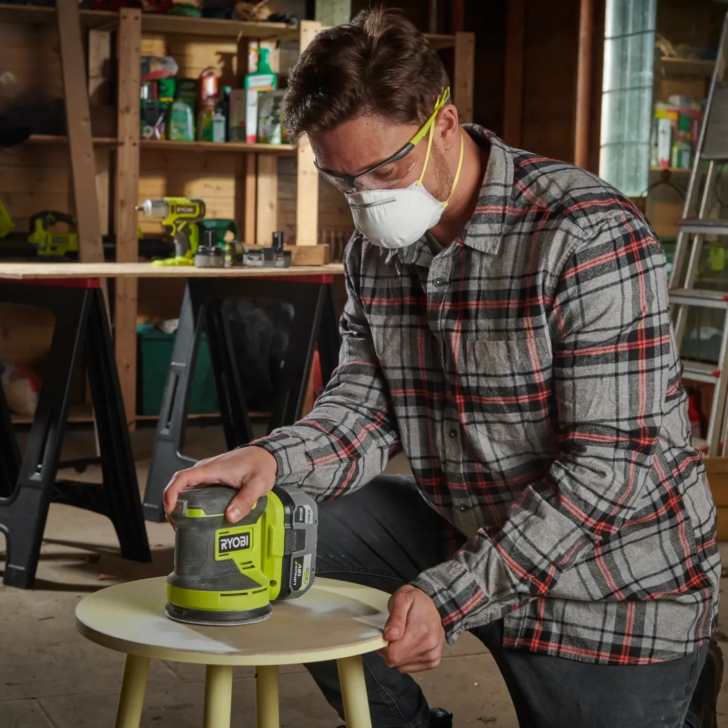 Ryobi RROS18-0 excentersliber 18V ONE+* Excenterslibere