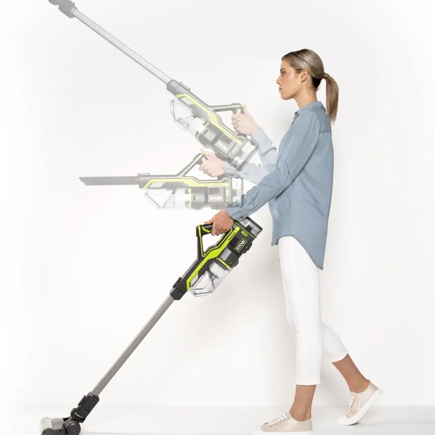 Ryobi R18SV7-0 akku støvsuger 18V ONE+ solo* Støvsugere