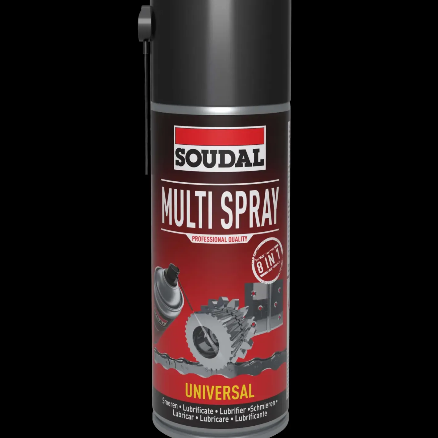 Soudal multifunktionsolie multispray 500 ml* Autotilbehør