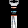 Staco 1/4" TX25 bit blå 89 mm 2 stk.* Bor- Og Borsæt