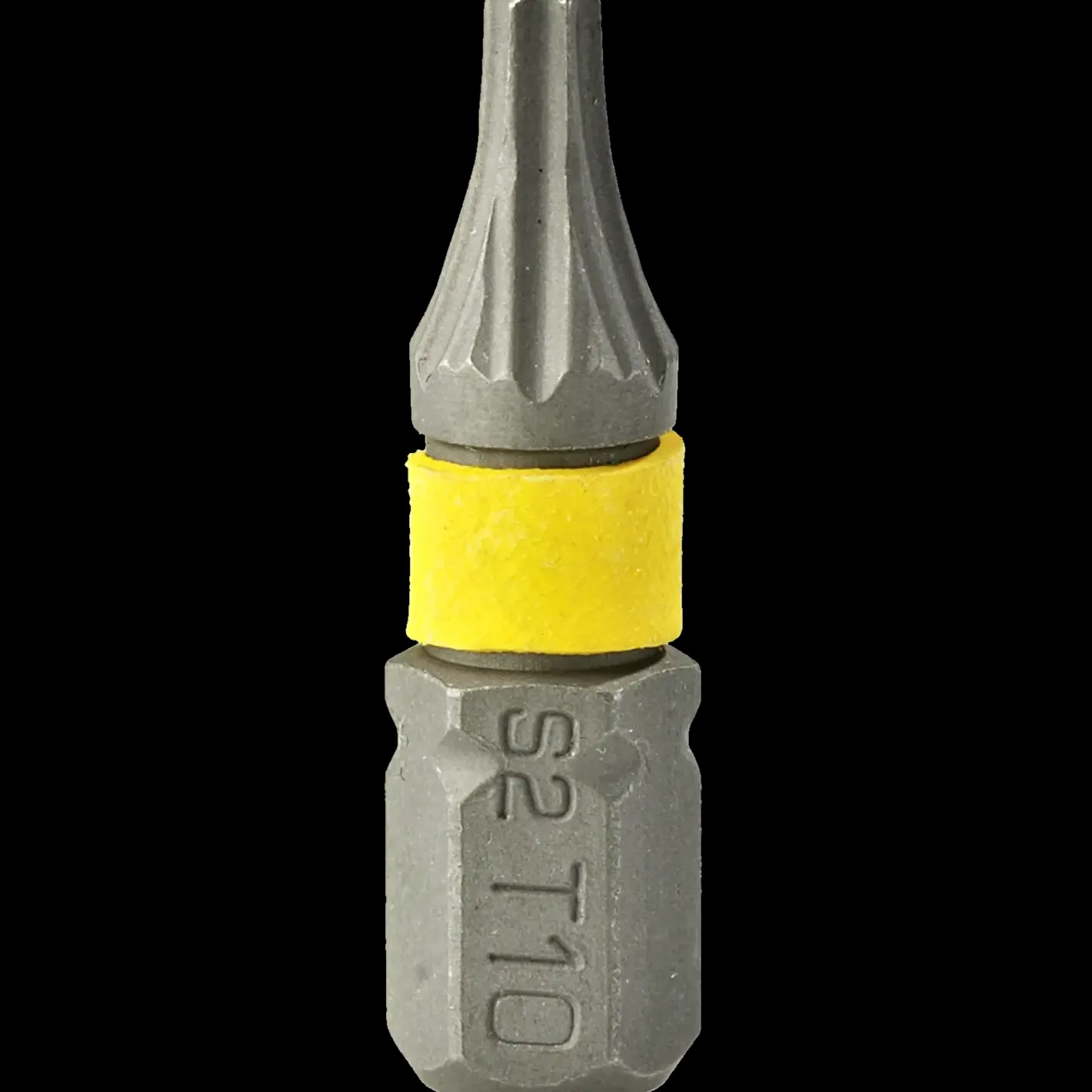 Staco 1/4" TX10 bit gul 25 mm 30 stk.* Bor- Og Borsæt