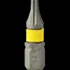 Staco 1/4" TX10 bit gul 25 mm 30 stk.* Bits- Og Bitssæt