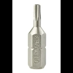STACO bits 1/4"x25 mm TX 10 rustfri 2 stk* Bits- Og Bitssæt