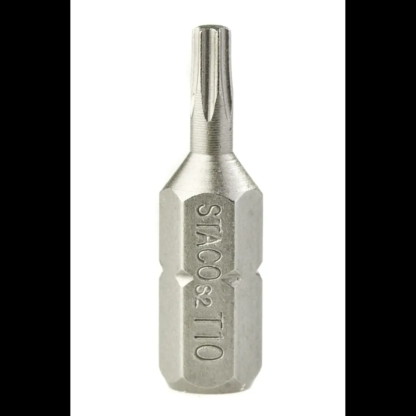 STACO bits 1/4"x25 mm TX 10 rustfri 2 stk* Bits- Og Bitssæt