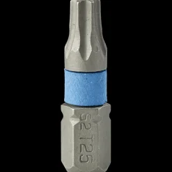 Staco bits 1/4"x25 mm TX25 blå 30 stk.* Bor- Og Borsæt