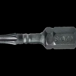 STACO bits 1/4"x25 mm TX10 Heavy duty torsion 8 stk* Bits- Og Bitssæt