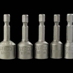 Staco boltbitssæt 1/4"x45 mm 5 dele* Bits- Og Bitssæt