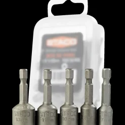 Staco boltbitssæt 1/4"x45 mm  5 dele* Bits- Og Bitssæt