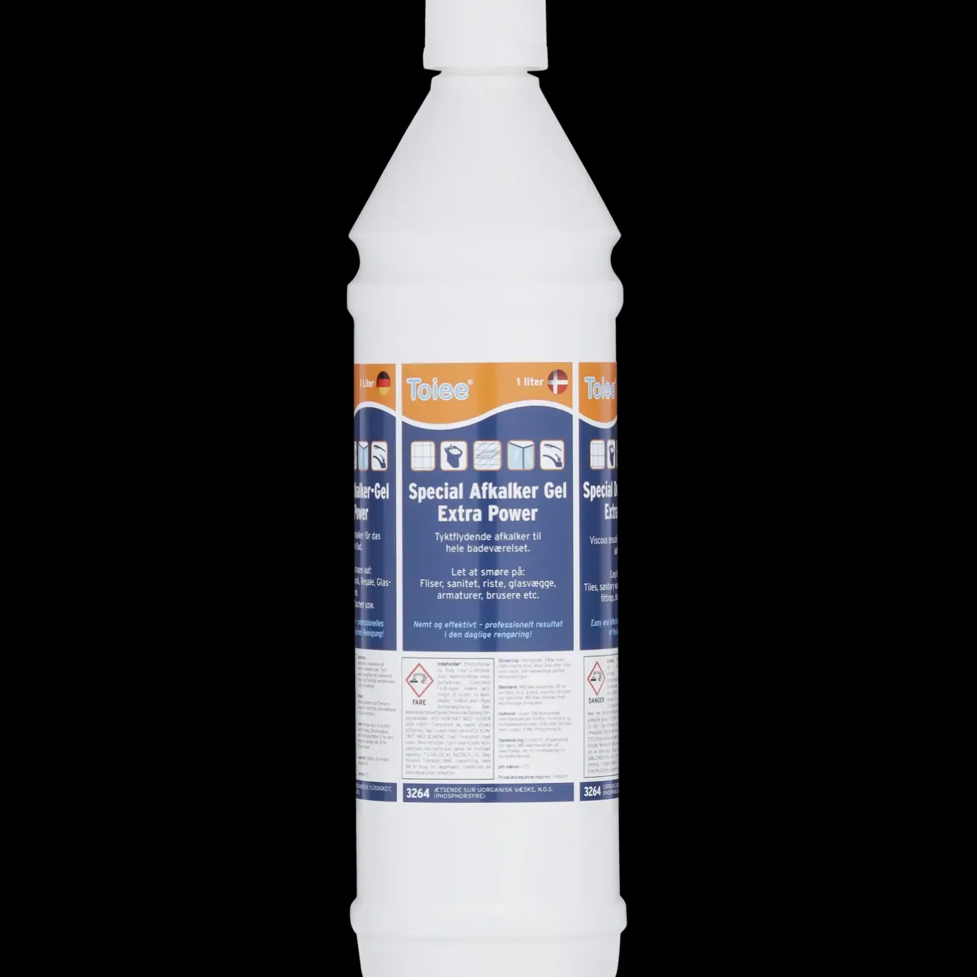 Toiee® Special Afkalker Gel Extra Power 1 L* Rengøringsartikler|Tilbehør Til Kontor Og Værksted