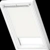 Velux mørklægning manuel DKL MK04 hvid hvide skinner, 78 x 98 cm* Gardiner|Tilbehør Til Kontor Og Værksted