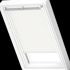 Velux mørklægning manuel DKL MK04 hvid hvide skinner, 78 x 98 cm* Gardiner|Tilbehør Til Kontor Og Værksted