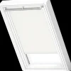 Velux mørklægning manuel DKL MK08 hvid, 78 x 140 cm hvide skinner* Gardiner|Tilbehør Til Kontor Og Værksted