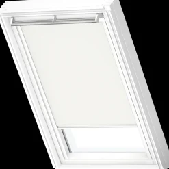 Velux mørklægning manuel DKL MK08 hvid, 78 x 140 cm hvide skinner* Gardiner|Tilbehør Til Kontor Og Værksted