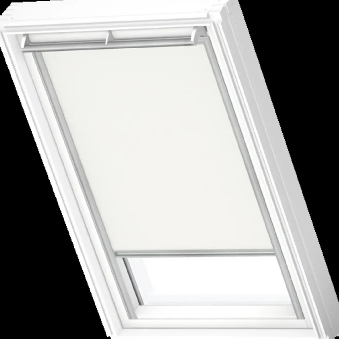 Velux mørklægning manuel DKL MK06, 78 x 118 cm hvide skinner* Gardiner|Tilbehør Til Kontor Og Værksted