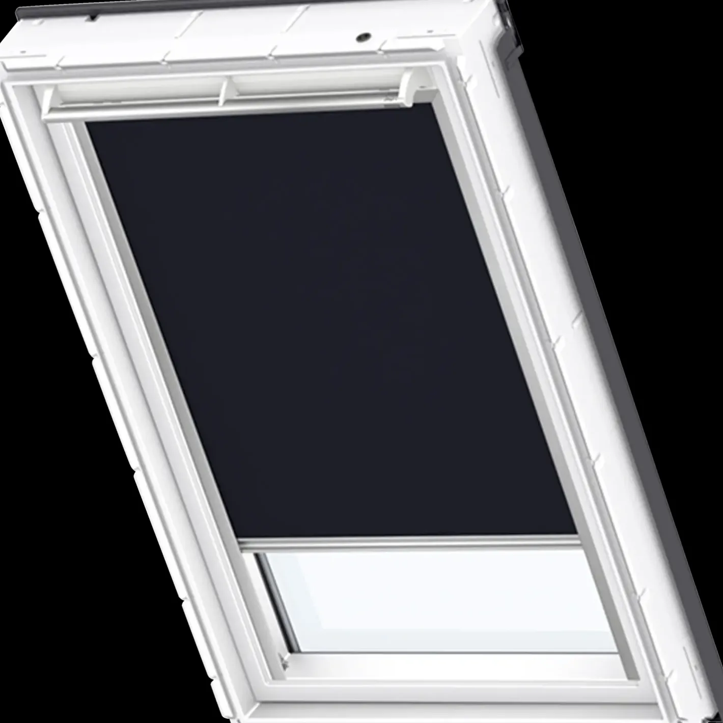 Velux mørklægningsgardin manuel DKL MK08 mørkeblå 78x140cm* Gardiner|Tilbehør Til Kontor Og Værksted