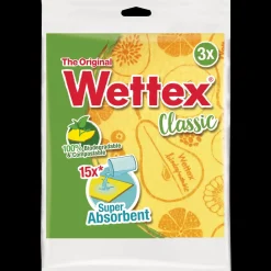 Vileda Wettex svampeklud Classic 100% natural gul* Rengøringsartikler|Tilbehør Til Kontor Og Værksted
