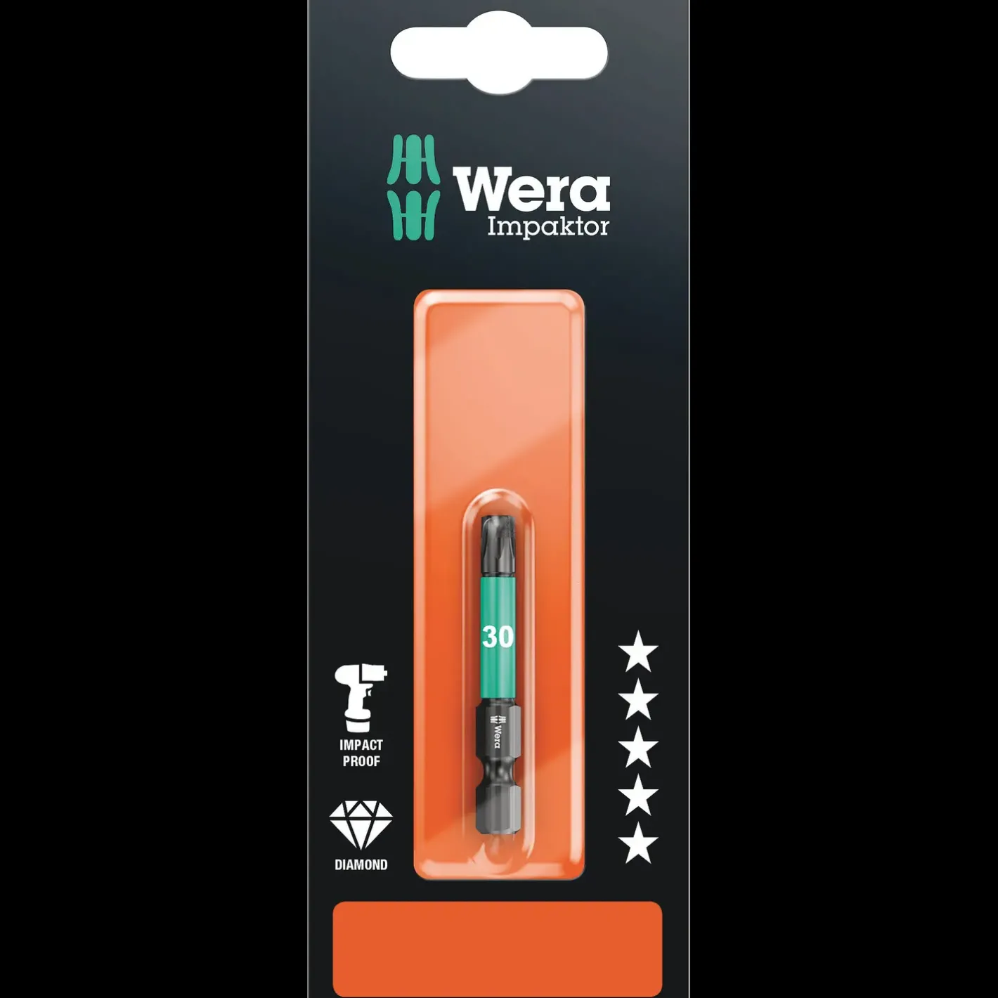 Wera 867/4 IMP DC SB Impaktor bits* Bits- Og Bitssæt
