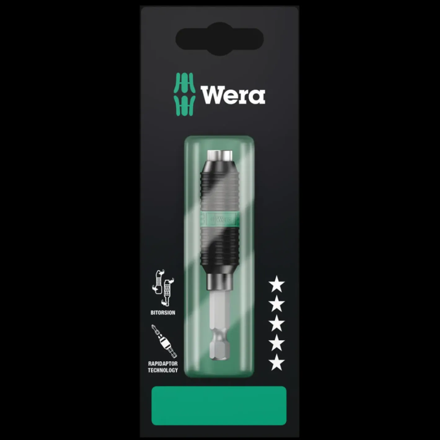 Wera BiTorsion bitsholder 1/4" 75 mm* Bits- Og Bitssæt