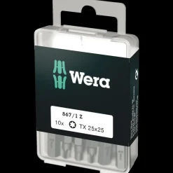 Wera DIY bitsæt 867/1Z TX25x25 10 stk* Bits- Og Bitssæt
