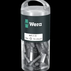 Wera 867/1Z DIY-Boks TX 25x25 mm 100 stk* Bits- Og Bitssæt